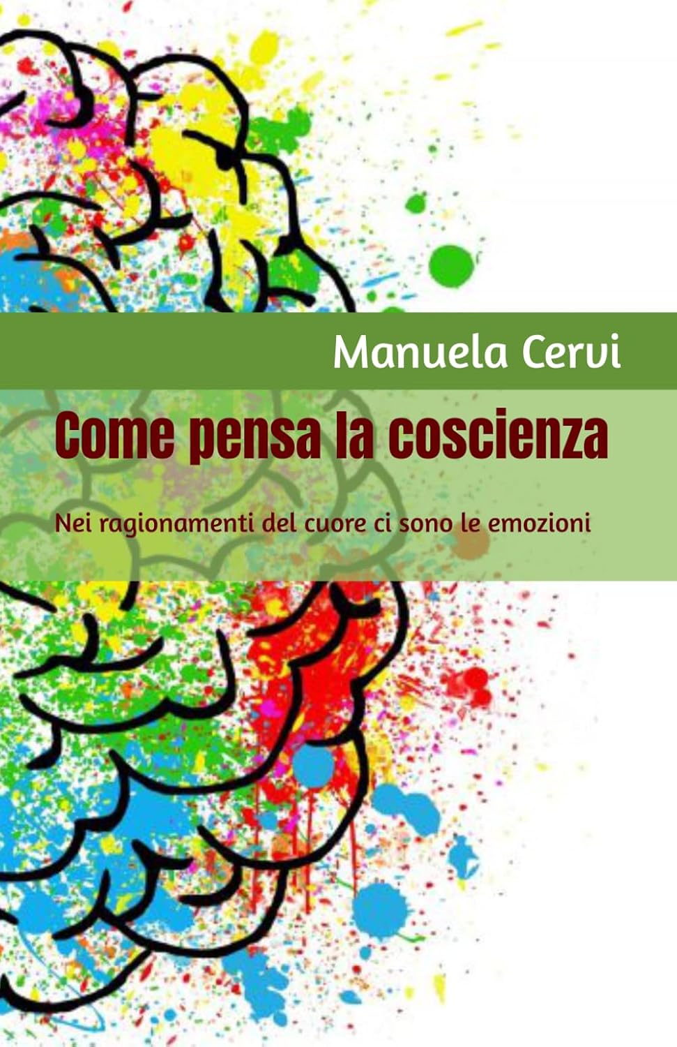 Come pensa la coscienza Copertina
